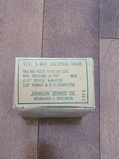 Johnson Service V-24-2 3-Way Solenoid Valve NEW