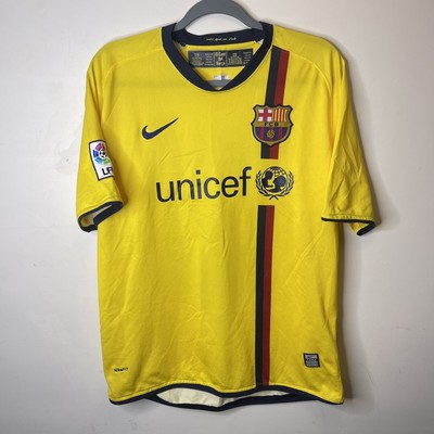 FC BARCELONA 2009-10 AWAY FOOTBALL JERSEY MESSI #10 NIKE 13399085