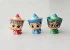 Lot Of 3 Disney Sleeping Beauty Fauna Flora Merryweather Figures