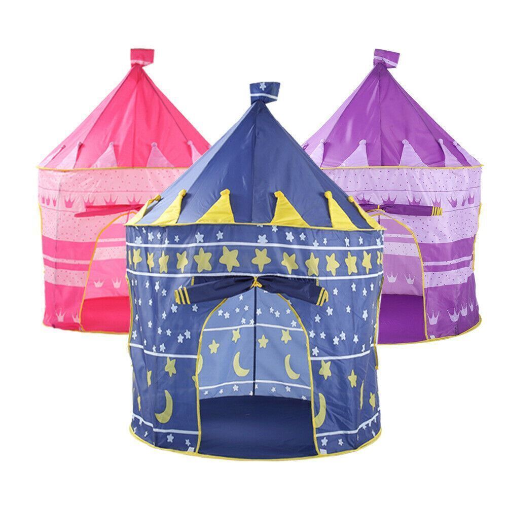 Children Kids Baby Pop Up Play Tent Fairy Girls Boys Playhouse