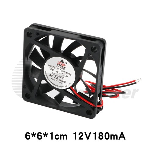DC 5V 12V PC Computer FAN Lüfter Gehäuselüfter Leiser 30 40 50 60 80 90 120 mm - Bild 10 von 17