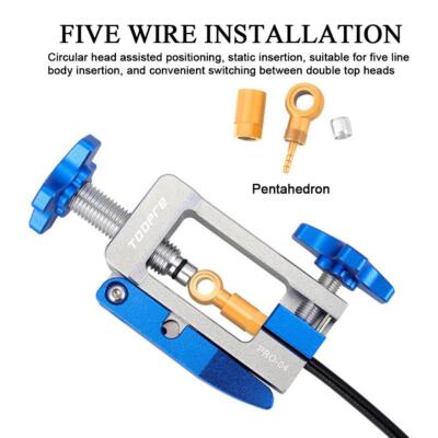 Bicycle Brake Hydraulic Hose Repair Tool Needle Driver Cutter  Toolღ
