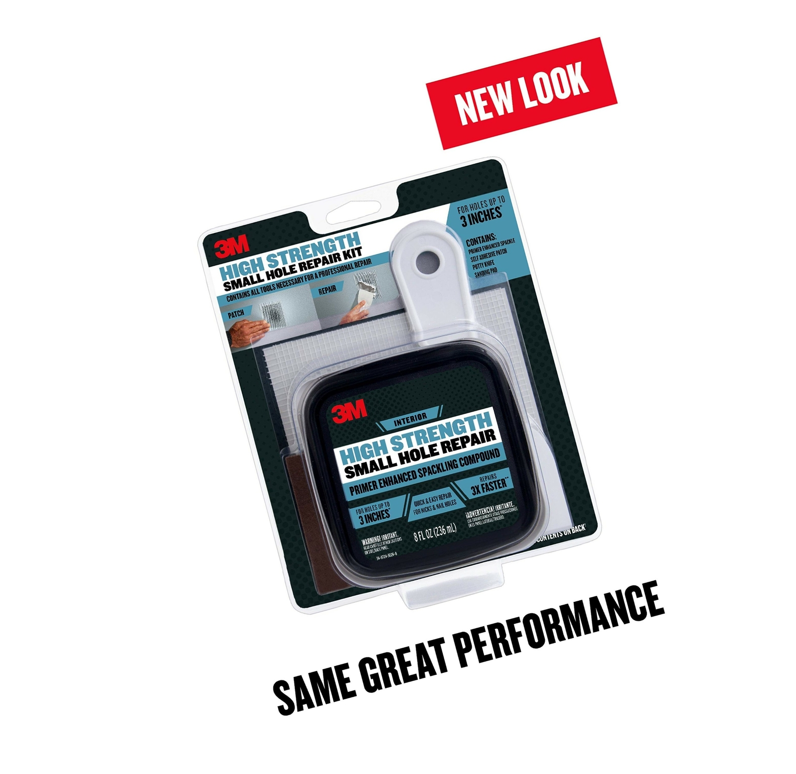 3M SHR High Strength Small Hole Repair Kit with 8 fl. oz Plus Primer