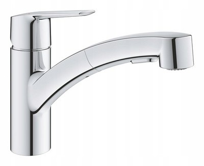 Grohe Eurosmart Einhand-Küchenarmatur stehend, Silber, Modell 1012400000