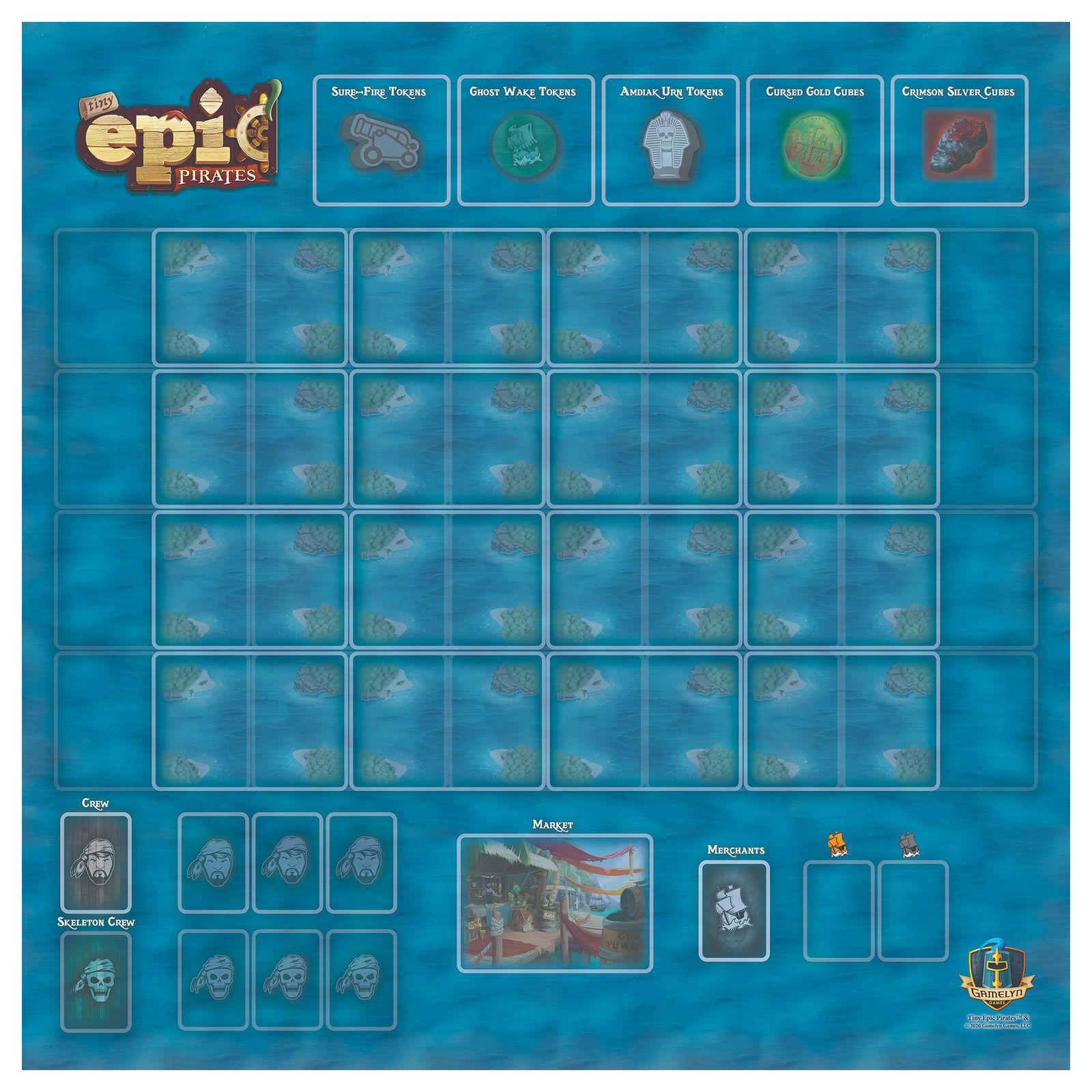 Крошечные Эпические Приаты Игровой коврик 5290₽