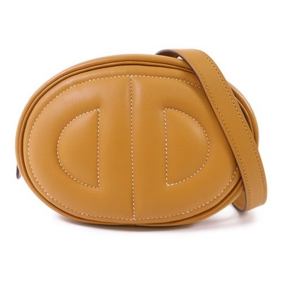 HERMES PHW In The Loop Belt Bag Waist Bag Body Bag Swift Leather Sesame Celeste