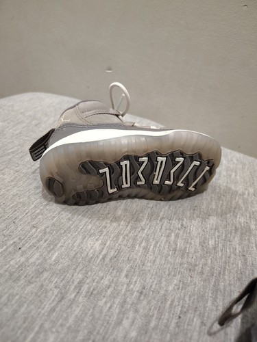 Nike Air Jordan 11 Retro Gray Toddler Athletic Sneakers 378040-005 - Sz 5c - Picture 10 of 21