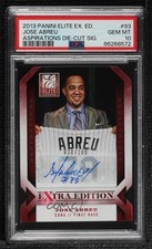 2013 Elite Extra Edition Aspirations Die-Cut Signatures Jose Abreu Auto 0e2x