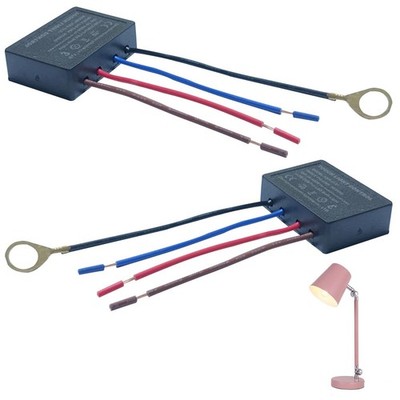 2 Pack Touch Dimmer Switch,3 Way Touch Control Modules Touch lamp Repair kit ...