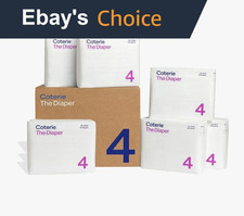Coterie Diapers Size 4 - Full Box - 6 Packs Of 25 Diapers - 20-32lbs