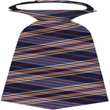 Boys Tie, Kids Ties for Boys Girls, 15" Pretied Plaid Zipper Tie for Graduation