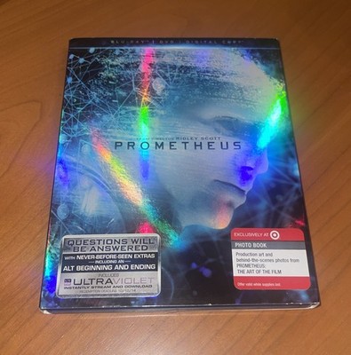Prometheus 2012 Blu-Ray + DVD Like New