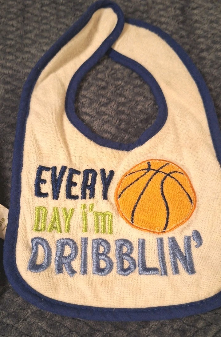 Lot Of 8 Various Baby Bibs Holidays And Sayings Themed Infants Mealtime