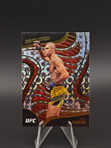 Alex Pereira [Groove] #15 2023 Panini Chronicles UFC Revolution card