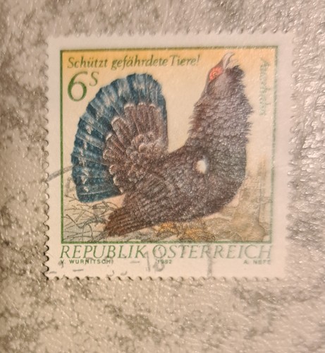 Austria. Used stamp. Off paper. - 第 1/1 張圖片