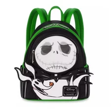 Disney Loungefly Backpack The Nightmare Before Christmas Jack Skellington Zero