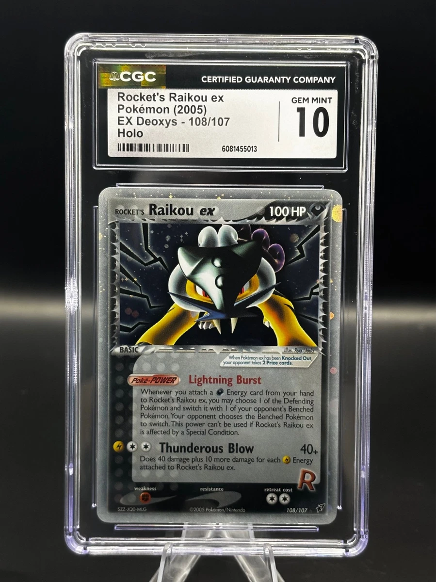 Pokémon TCG Professional Sports Authenticator (PSA) EX Deoxys