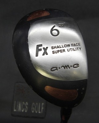 AMC FX Shallow Face 20° 6 Hybrid Regular Graphitschaft Tour Pfeilgriff