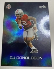 2025 Onit Gravity CJ Donaldson Galaxy Hologram Ohio State Buckeyes G-3