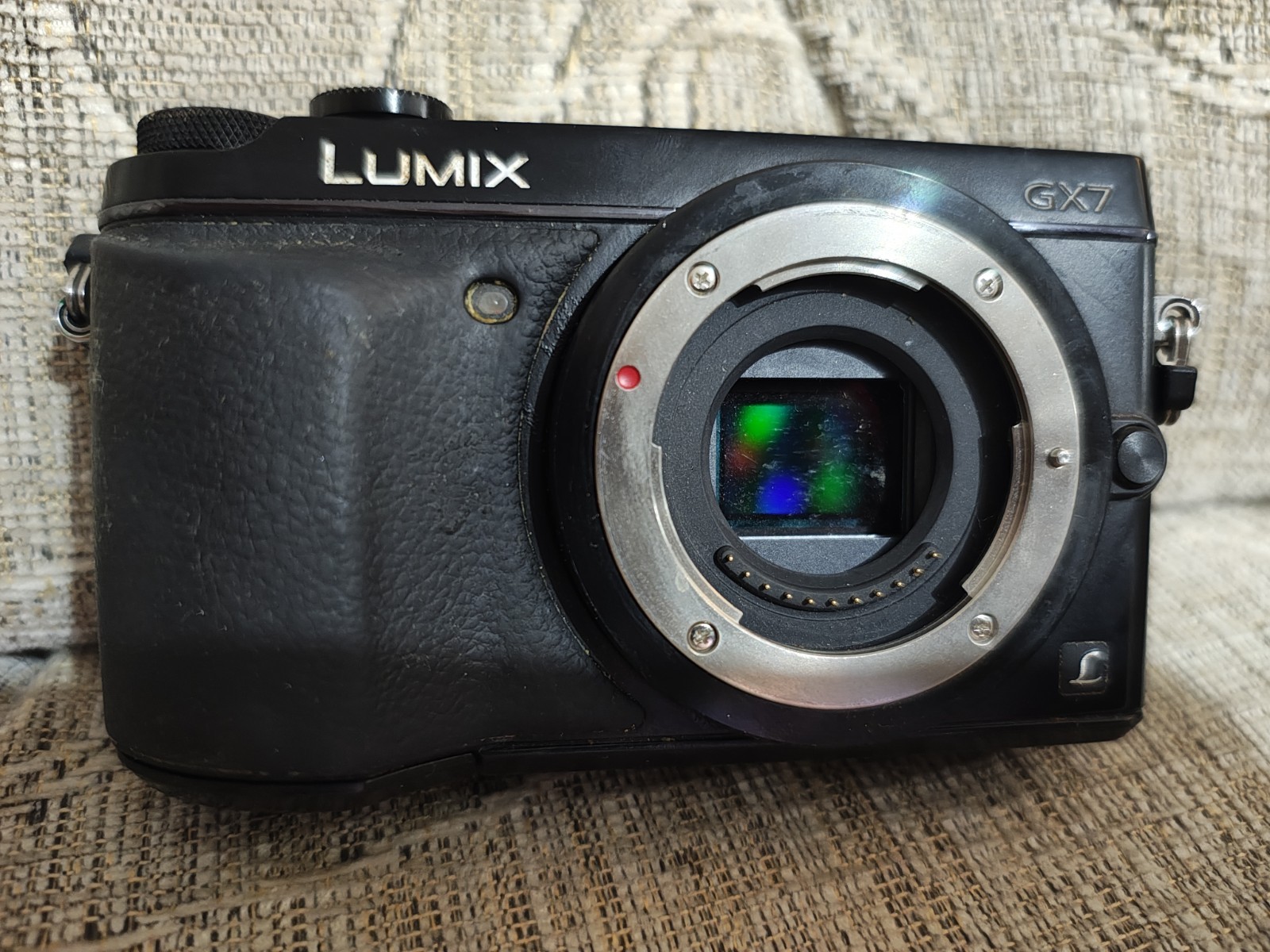 Panasonic Lumix DMC-GX7 16MP Digital Camera Black