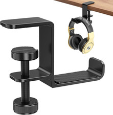 Headphone Hanger Holder Stand-Under Desk Headphone Hanger  Headset Hook Holder S