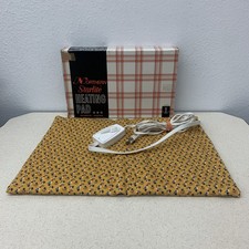 Vintage Automatic Heating Pad Electric Floral...