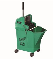 LADYBUG 9L Kentucky Mop Bucket & Wringer Combo with 2" Castors Easy Mobility