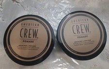 Lot Of 2 American Crew Pomade, Medium Hold, High Shine, 3 oz