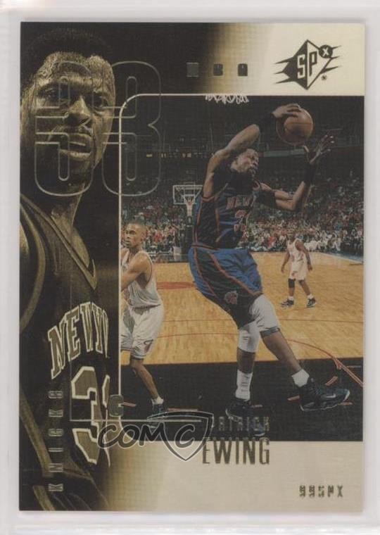 1999-00 SPx Patrick Ewing #53 HOF 1q9