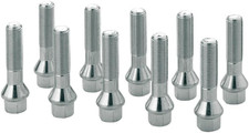 1114464 Bulloni Conico Auto Cerchi CH19, 10 Pezzi, 12 X 1, 25 50 Mm