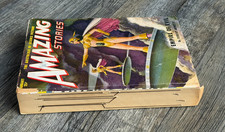AMAZING STORIES Pulp Magazine Bound Volume 1951 Jan Feb Mar Good Girl Sci Fi
