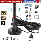 Truck Boat Campervan Gain 96db Digital Freeview Antenna DVB-T TV Aerial Car UK