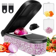 Multifunctional Food Chopper - Onion, Vegetable Slicer Dicer Cutter, Potato