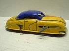 Vintage 1950's MARX Tin Wind Up Coupe Car. WORKS. EXCELLENT