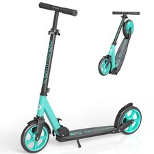Kick Scooter for Kids 5-12, Teens, Foldable Lightweight Adult Scooter with 8 ...