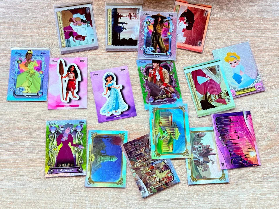 2025 Topps Disney Wonder - ca. 300x Karten Bulk Lot inkl. Inserts, Silver - Bild 3 von 4