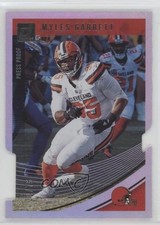 2018 Panini Donruss Press Proof Silver Die-Cut /75 Myles Garrett #72 0h6w