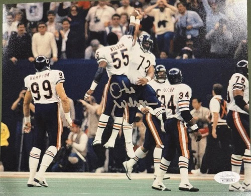 OTIS WILSON Signed 8x10 Photo Chicago Bears JSA COA