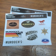 Feuille autocollante Murdoch's - Quantité 2