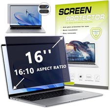 16 Inch Laptop Privacy Screen Protector Anti Glare Blue Light Filter Security Sh