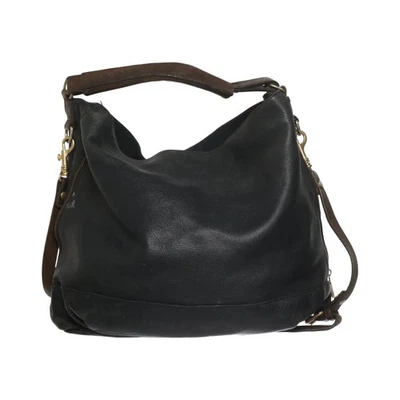 Massimo Dutti, Umhängetasche, Damen, Schwarz/Braun, Einfarbig, 40, 18 #A6Q - Bild 1 von 4