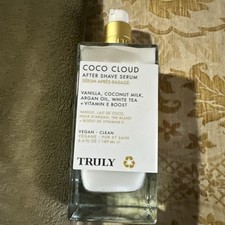 Truly Coco Cloud Aftershave Serum JUMBO Size 6.4 fl oz Retails 49 FREE SHIPPING
