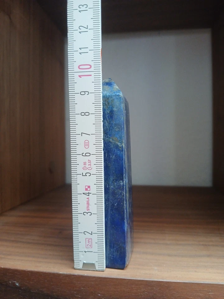 Natürlicher Lapislazuli Obelisk 192 Gramm - Bild 3 von 4