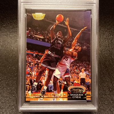 #ad 1992 93 TSC Members Choice Shaquille O#x27;Neal #201 Members ONLY PSA 10 💠💠💠 $570.00