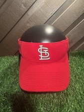 Vintage 90s St Louis Cardinals Nike Team 100 Wool Red Adjustable Visor Vintage 90s St Louis Cardinals Nike Team 100 Wool Red Adjustable Visor