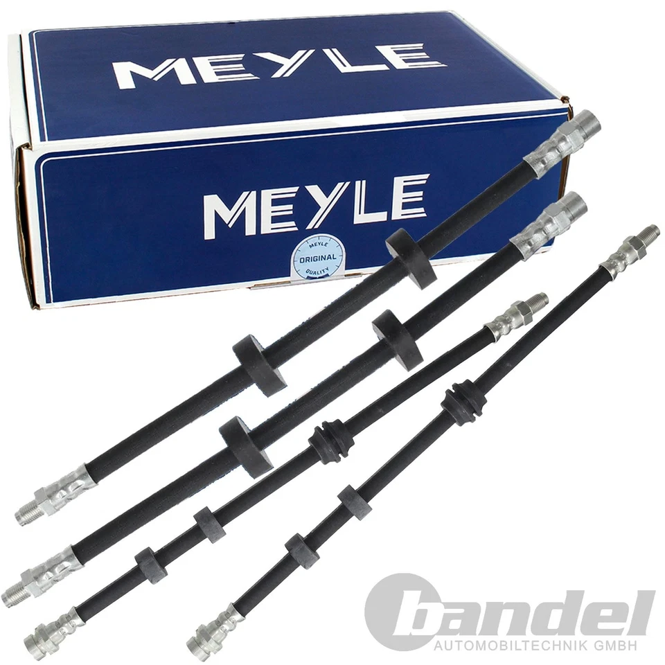 4x MEYLE BREMSSCHLAUCH VORNE + HINTEN passend für BMW 5er TOURING E61 - Bild 1 von 1