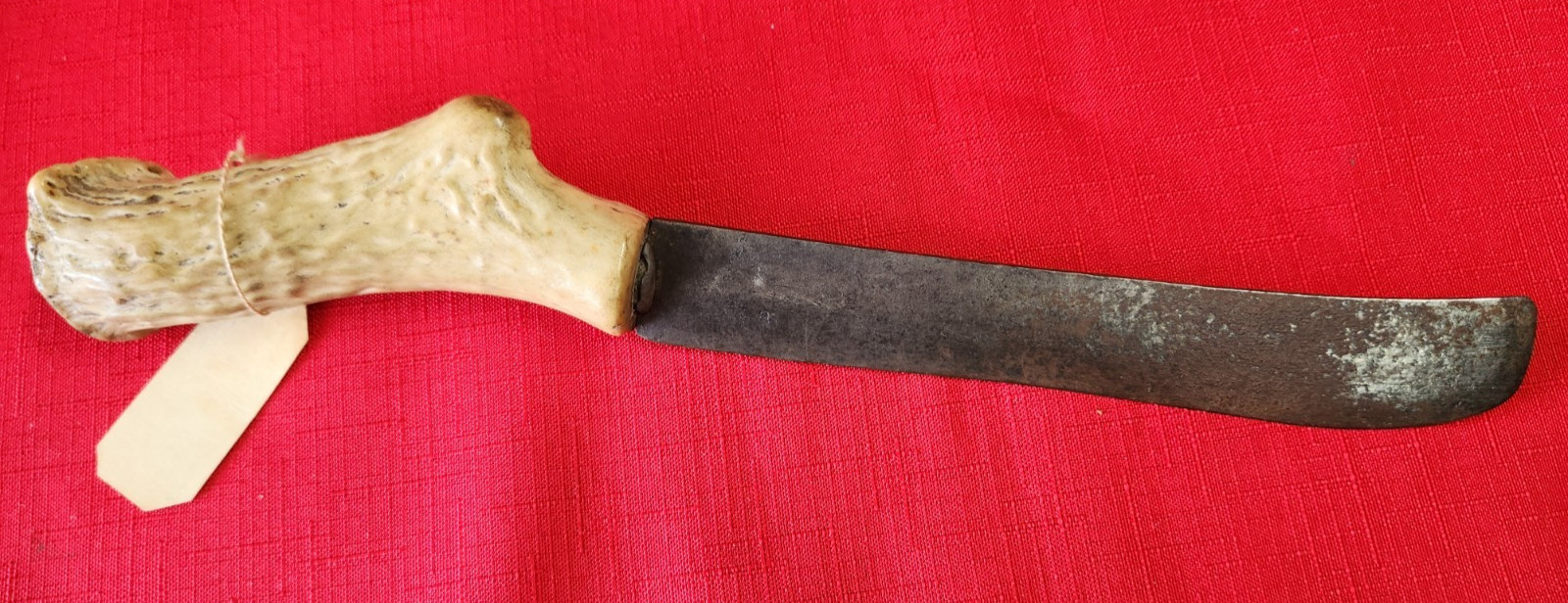Revolutionary War Hand Forged Belt Knife of Rufus Wells 1743-1831