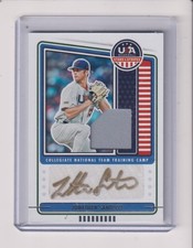 2023 USA BASEBALL STARS & STRIPES AUTOGRAPH JERSEY JONATHAN SANTUCCI