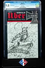 Uber #1 ~ CGC 9.8 ~ Retailer Incentive, Sketch cover ~ Avatar Press (2013)