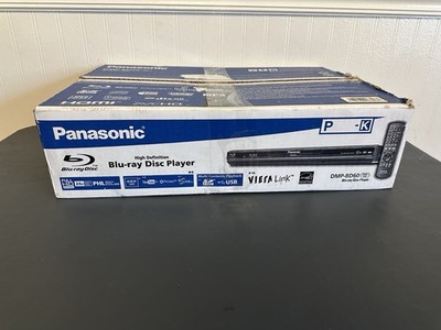 Panasonic DMP-BD60P-K Blu-Ray DVD Player NEW